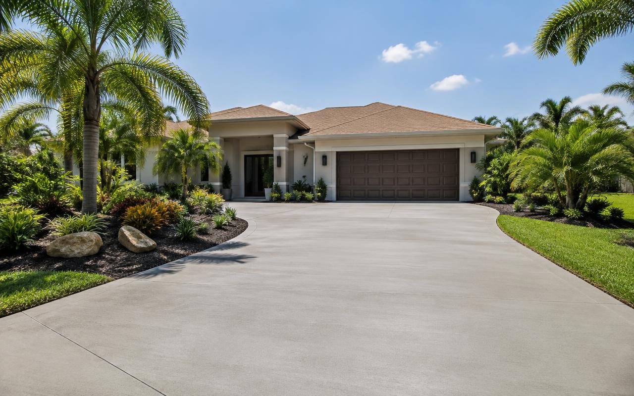 Concrete Driveways illustration